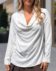 Blusa Scripta Fluída