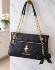 BOLSA MOSCHINO QUILTED RANA