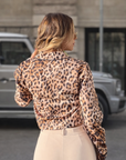 CAMISA MOSCHINO ANIMAL PRINT