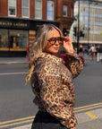 Casaco Animal Print Pho Firenze