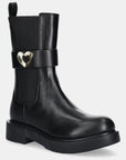 BOTA MOSCHINO CANO CURTO CORAÇÃO