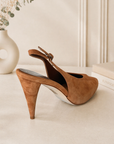SAPATO JEFFREY CAMPBELL TAN SUEDE