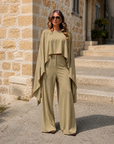 BLUSA LANÇA PERFUME OLIVE