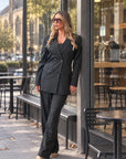 Long Double-Breasted Jacket Fracomina