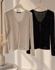 Sweater Scripta Brilhos