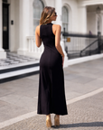 VESTIDO CANELADO LANÇA PERFUME