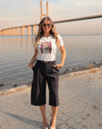 BERMUDAS RINASCIMENTO CINTO