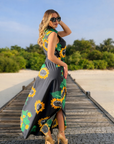 VESTIDO MOSCHINO GIRASSOL