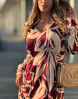 SCRIPTA ANIMAL PRINT DRESS