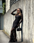 VESTIDO EM RENDA ANIYE