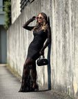 VESTIDO EM RENDA ANIYE