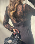 VESTIDO EM RENDA ANIYE