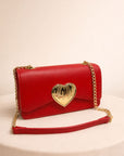 BOLSA MOSCHINO VITELLO PU ROSSO