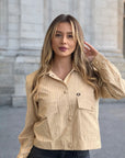 CASACO LISTRADO COLCCI