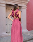VESTIDO NOSECRETS VOLANT SU SPALLE