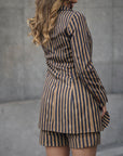 BLAZER H PREPPY CREMALLERA RAYAS