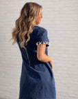 VESTIDO NOSECRETS JEANS CON PERLE