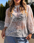 BLUSA H PREPPY ROMANTICA GASA