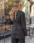 Long Double-Breasted Jacket Fracomina