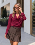 Blusa Scripta Fluída