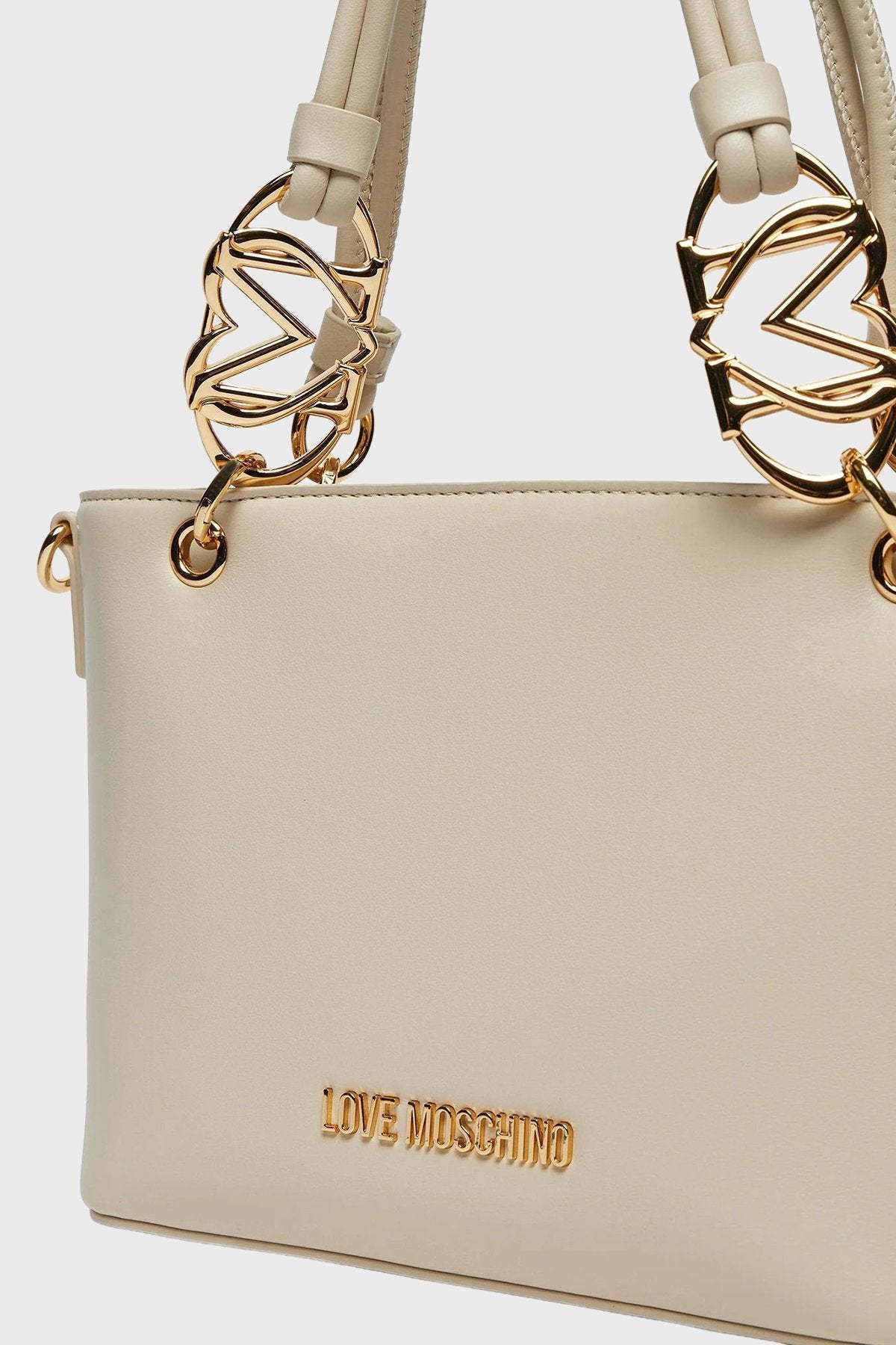 BOLSA MOSCHINO LOGO PEQUENO