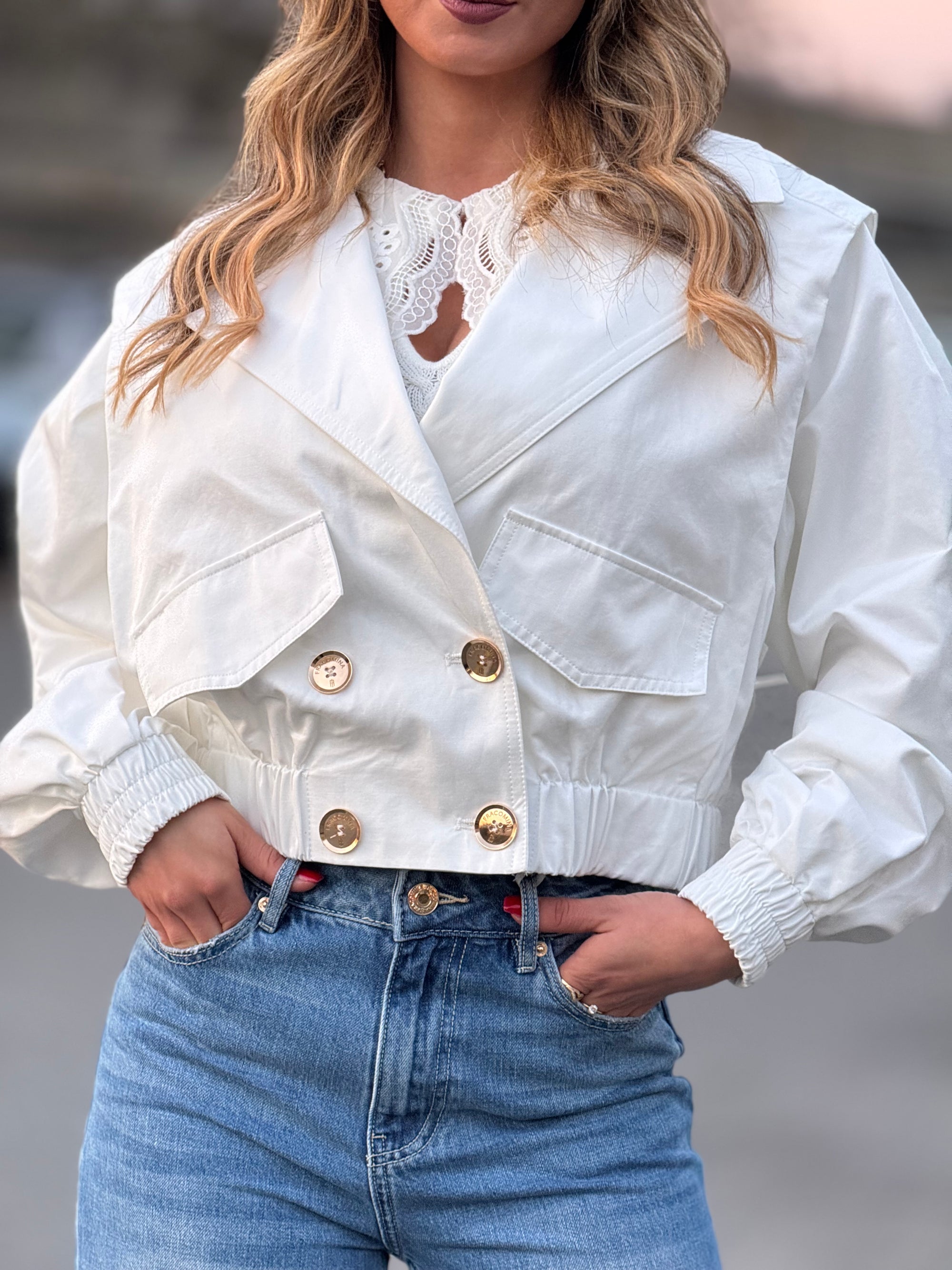 CASACO FRACOMINA DOUBLE BREASTED