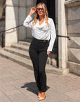 Blusa Scripta Fluída