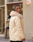 Duck Down Padded Coat Fracomina