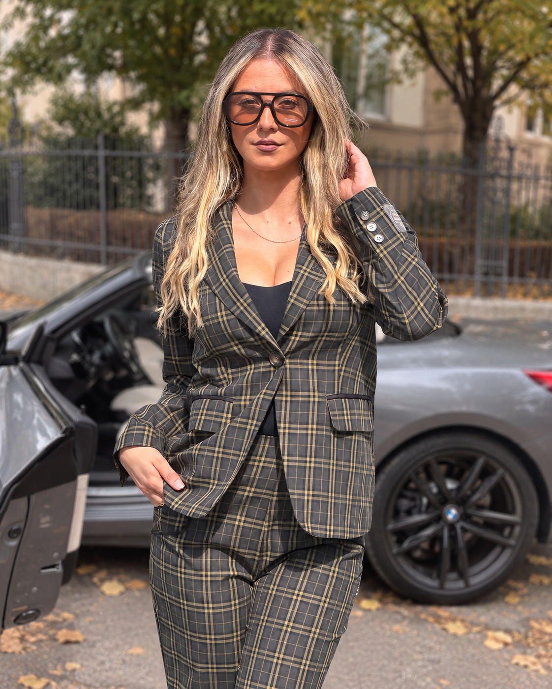 BLAZER TARTAN H.PREPPY
