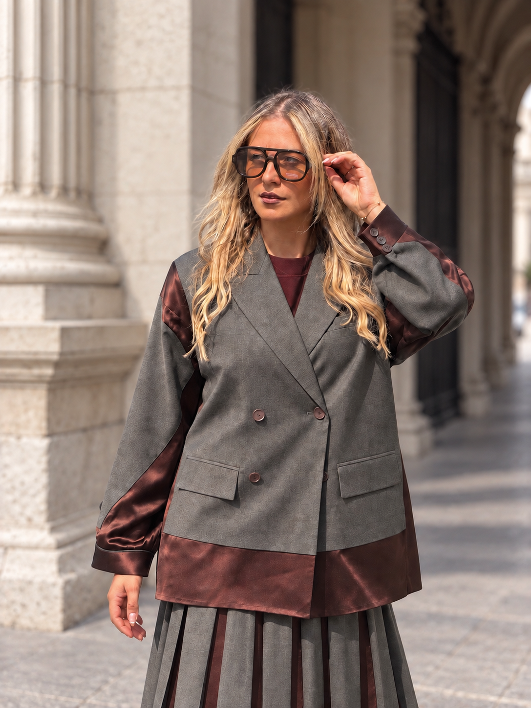 BLAZER RELAXED FIT ISABELLE BLANCHE