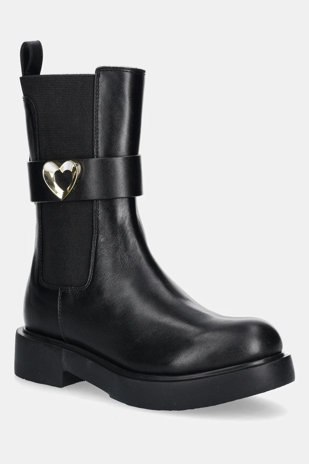 BOTA MOSCHINO CANO CURTO CORAÇÃO