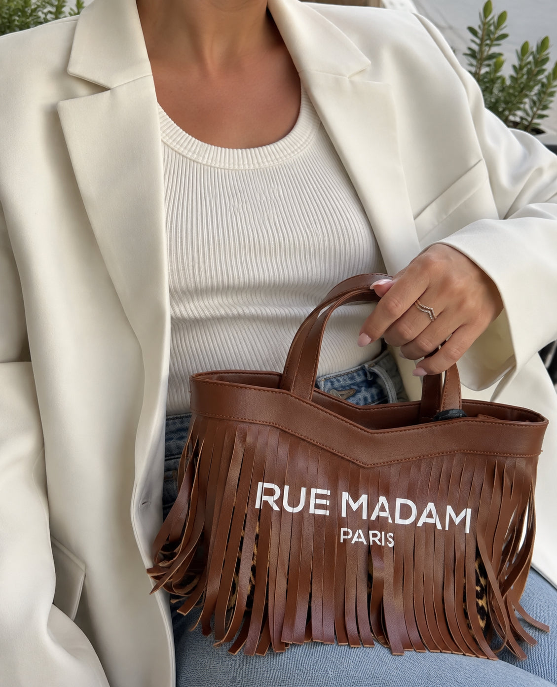 BOLSA RUE MADAM SAUVAGE MINI SHOPPING