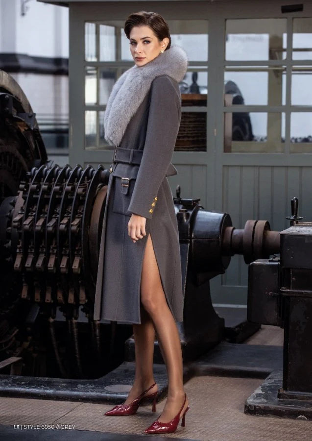 CASACO LOCOLUXO FAZENDA COM CINTO