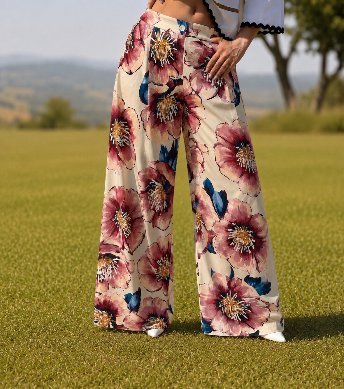 CALÇA IMPERIAL FLORES