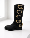 BOTA MOSCHINO CANO ALTO