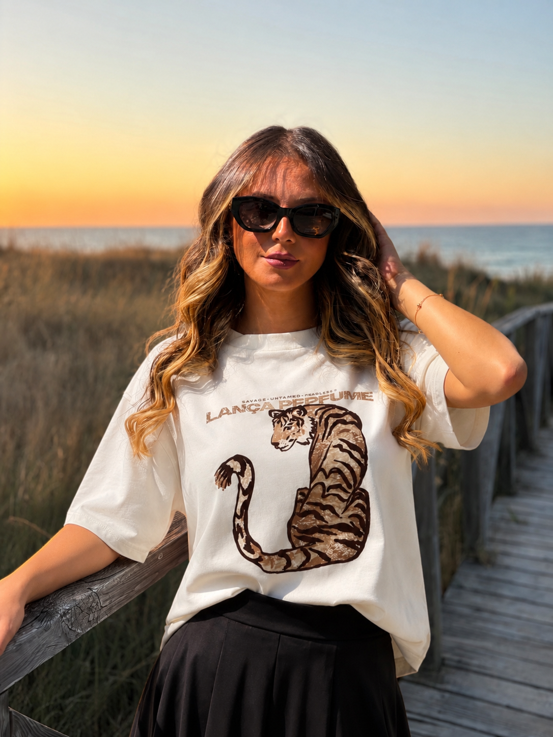 T-SHIRT LANÇA PERFUME TIGRE