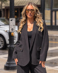 Casaco Long Shawl Jacket Fracomina