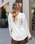 Blusa Scripta Fluída