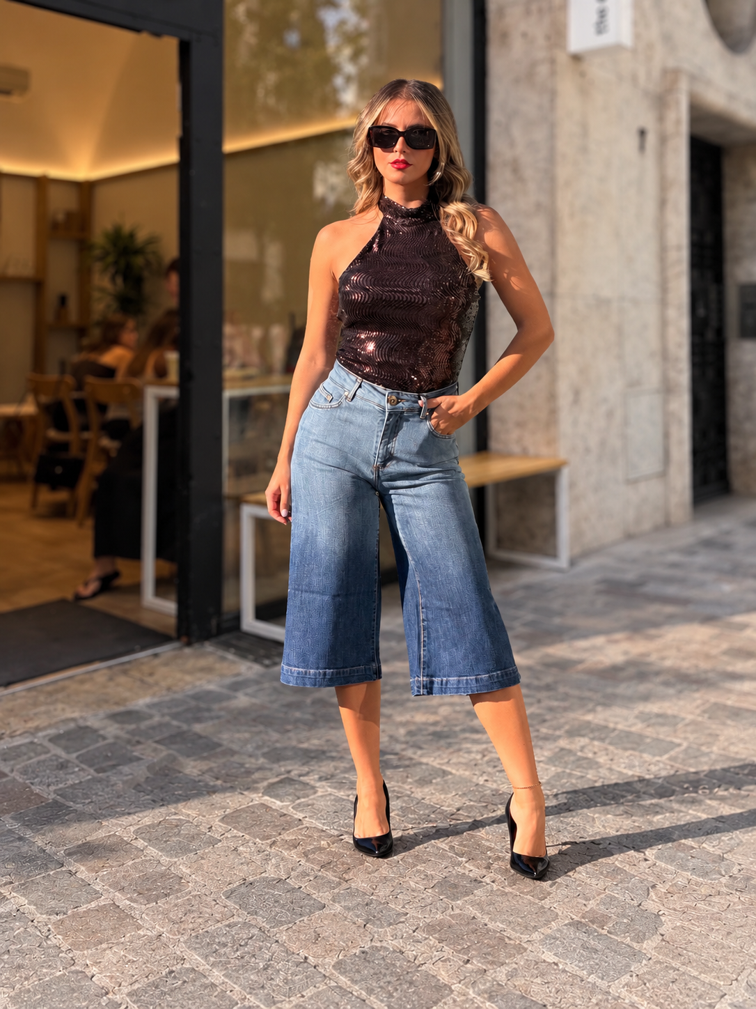 TOP C/BRILHOS ANIYE BY