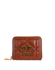 CARTEIRA MOSCHINO EMBOSSED NERO