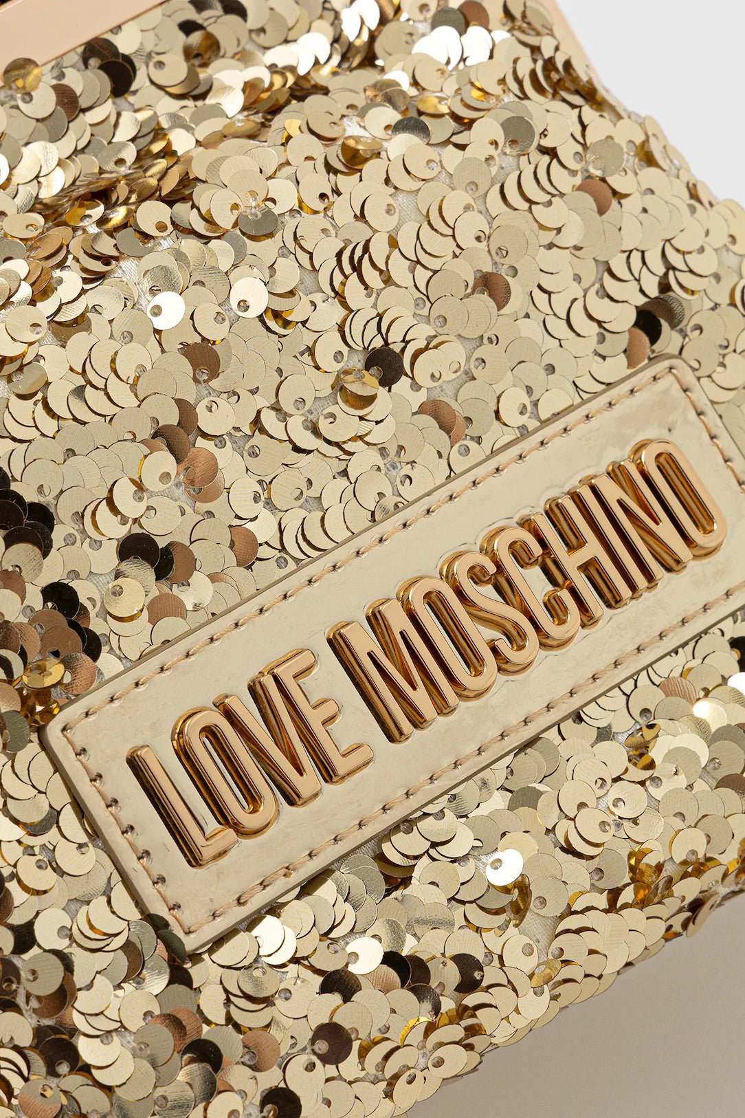 BOLSA MOSCHINO PAILETTES