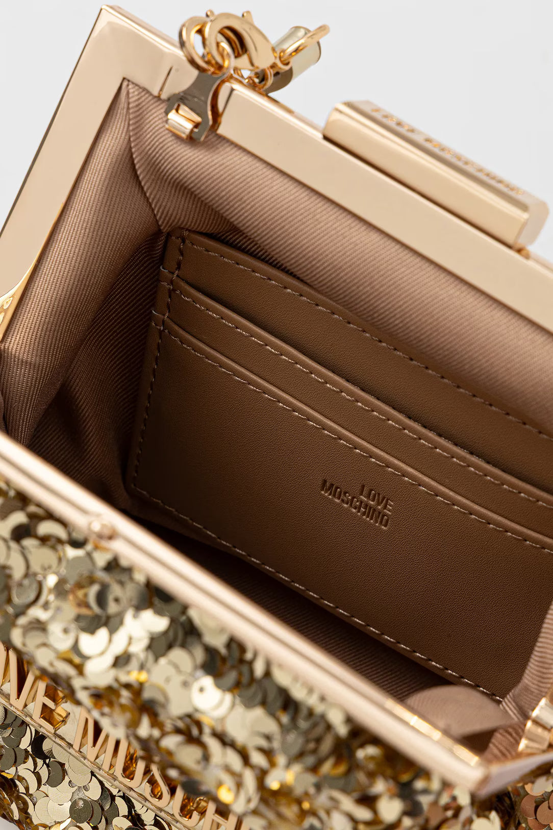 BOLSA MOSCHINO PAILETTES