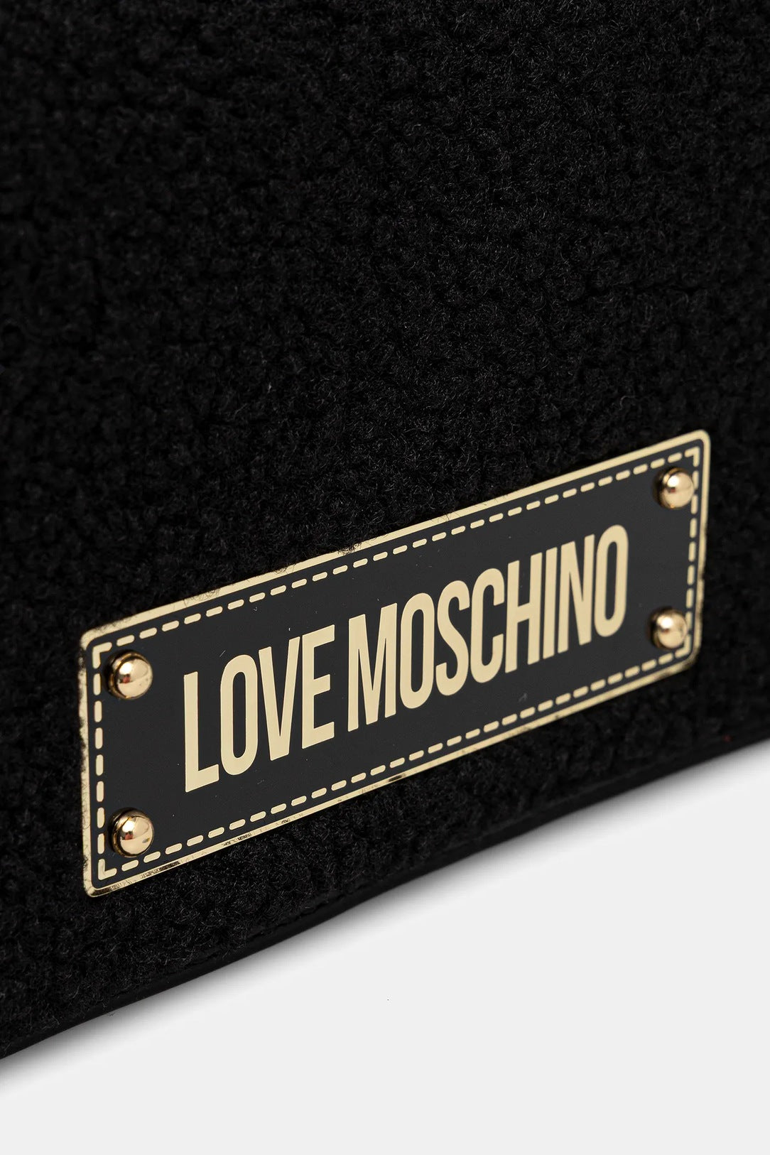 BOLSA MOSCHINO SOFT NERO