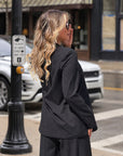 Casaco Long Shawl Jacket Fracomina