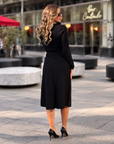 VESTIDO EM MALHA FRACOMINA