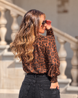 BLUSA ANIMAL PRINT PHO FIRENZE