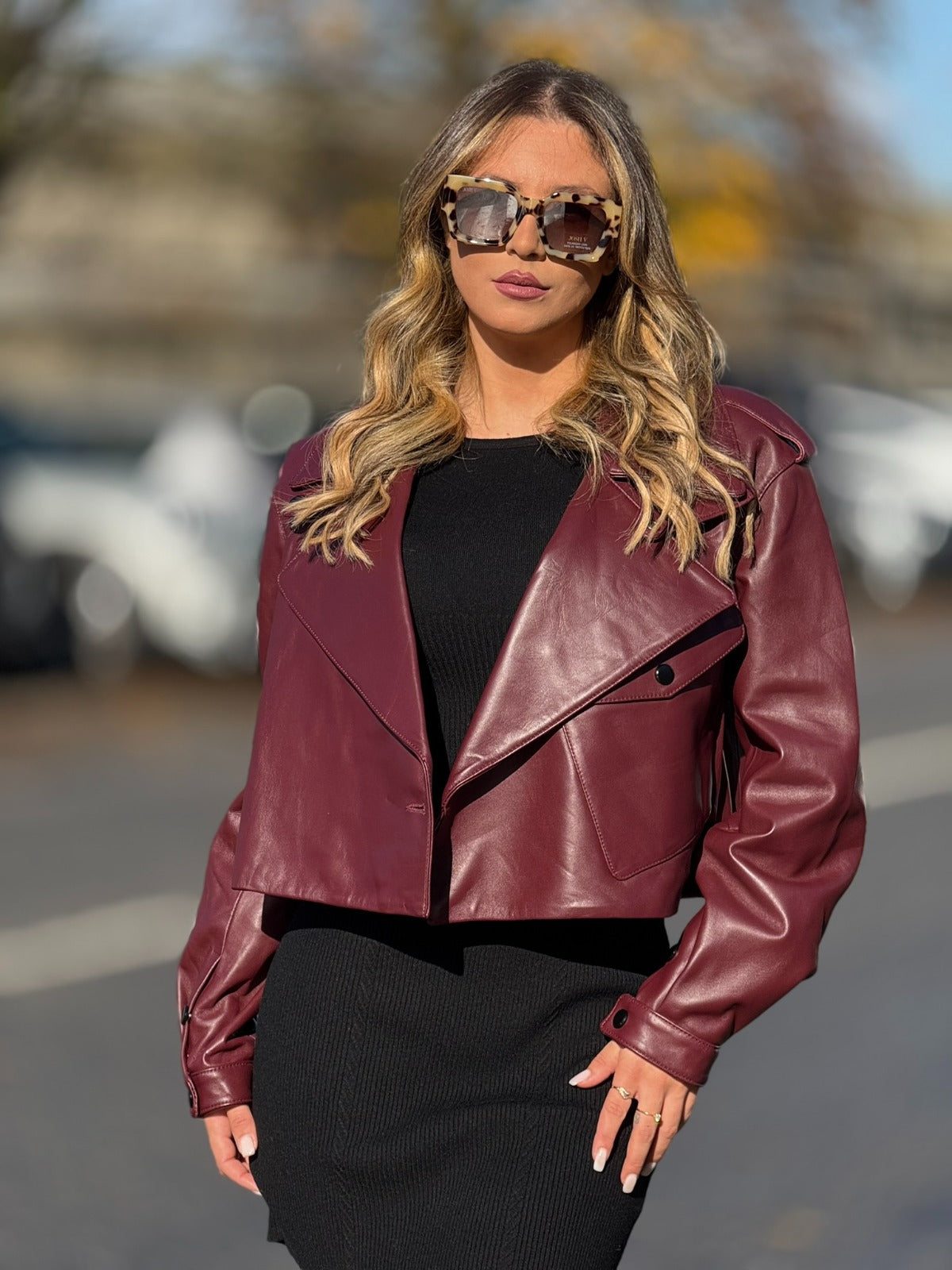 CASACO MAPÔ PELE CURTO