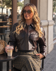 CASACO PELE H.PREPPY