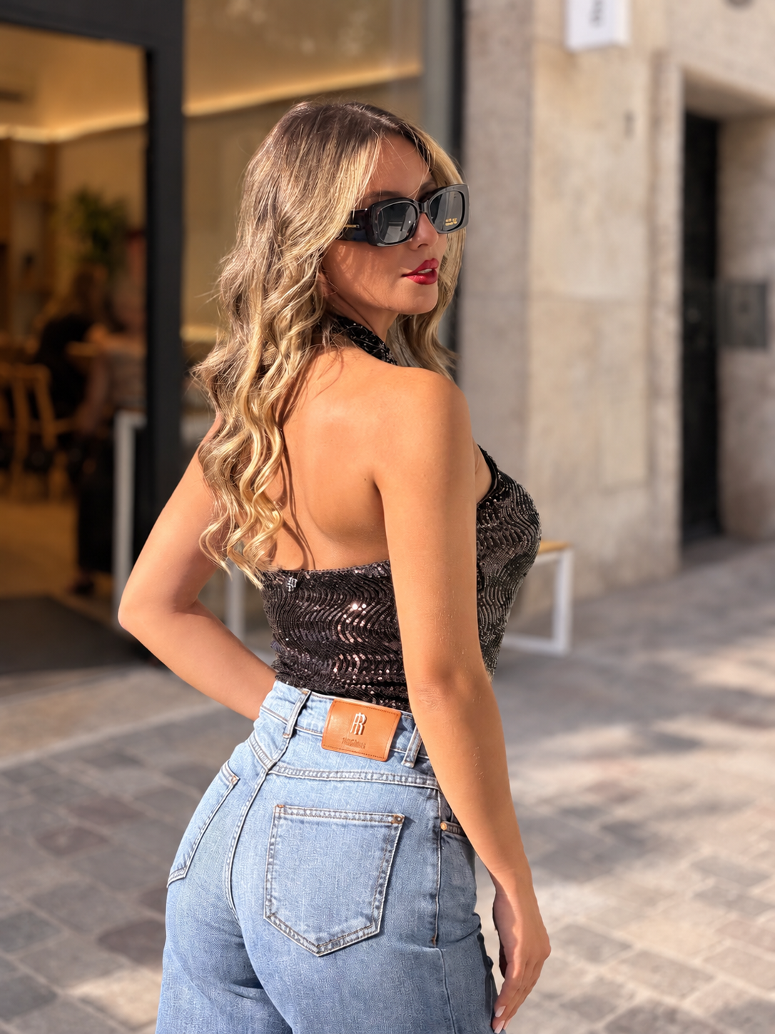 TOP C/BRILHOS ANIYE BY