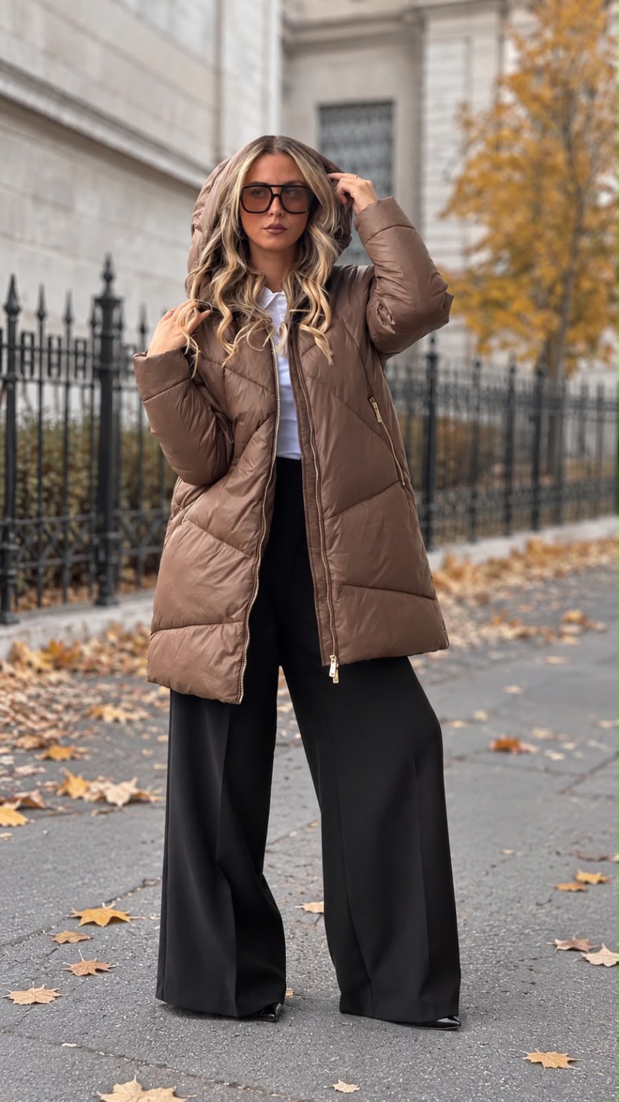 Over Padded Coat Fracomina